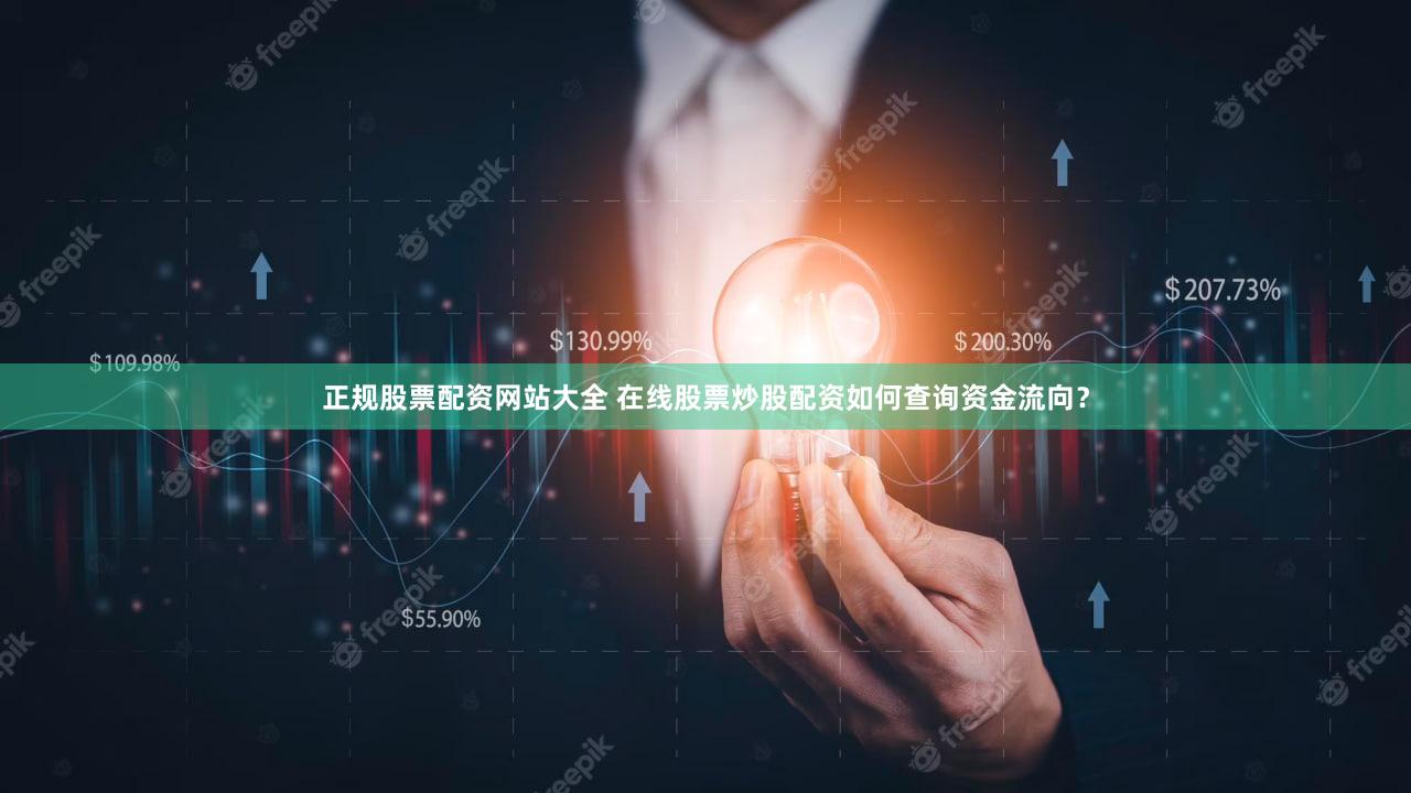 正规股票配资网站大全 在线股票炒股配资如何查询资金流向？
