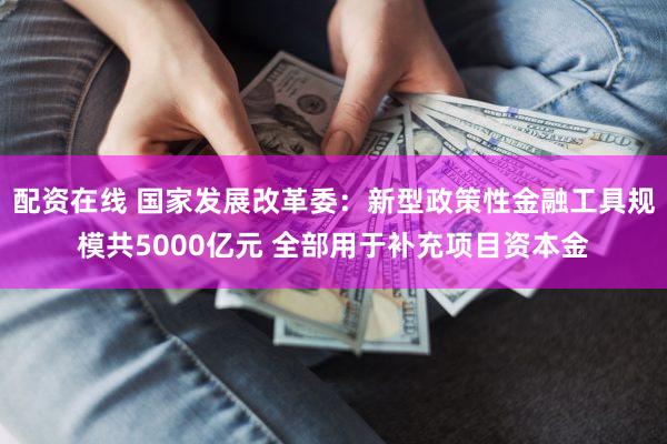 配资在线 国家发展改革委：新型政策性金融工具规模共5000亿元 全部用于补充项目资本金