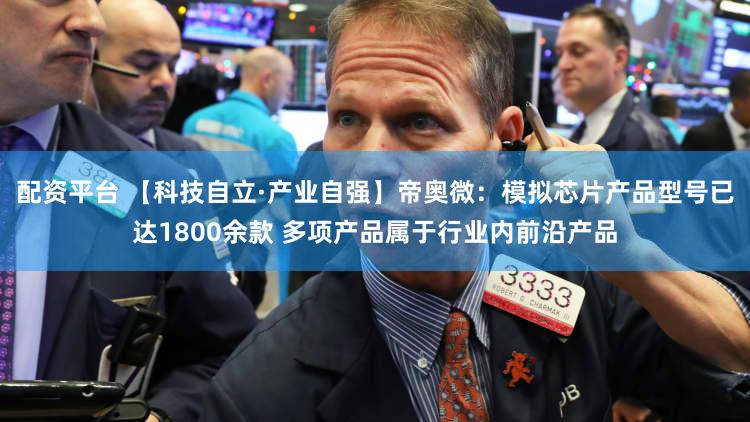 配资平台 【科技自立·产业自强】帝奥微：模拟芯片产品型号已达1800余款 多项产品属于行业内前沿产品